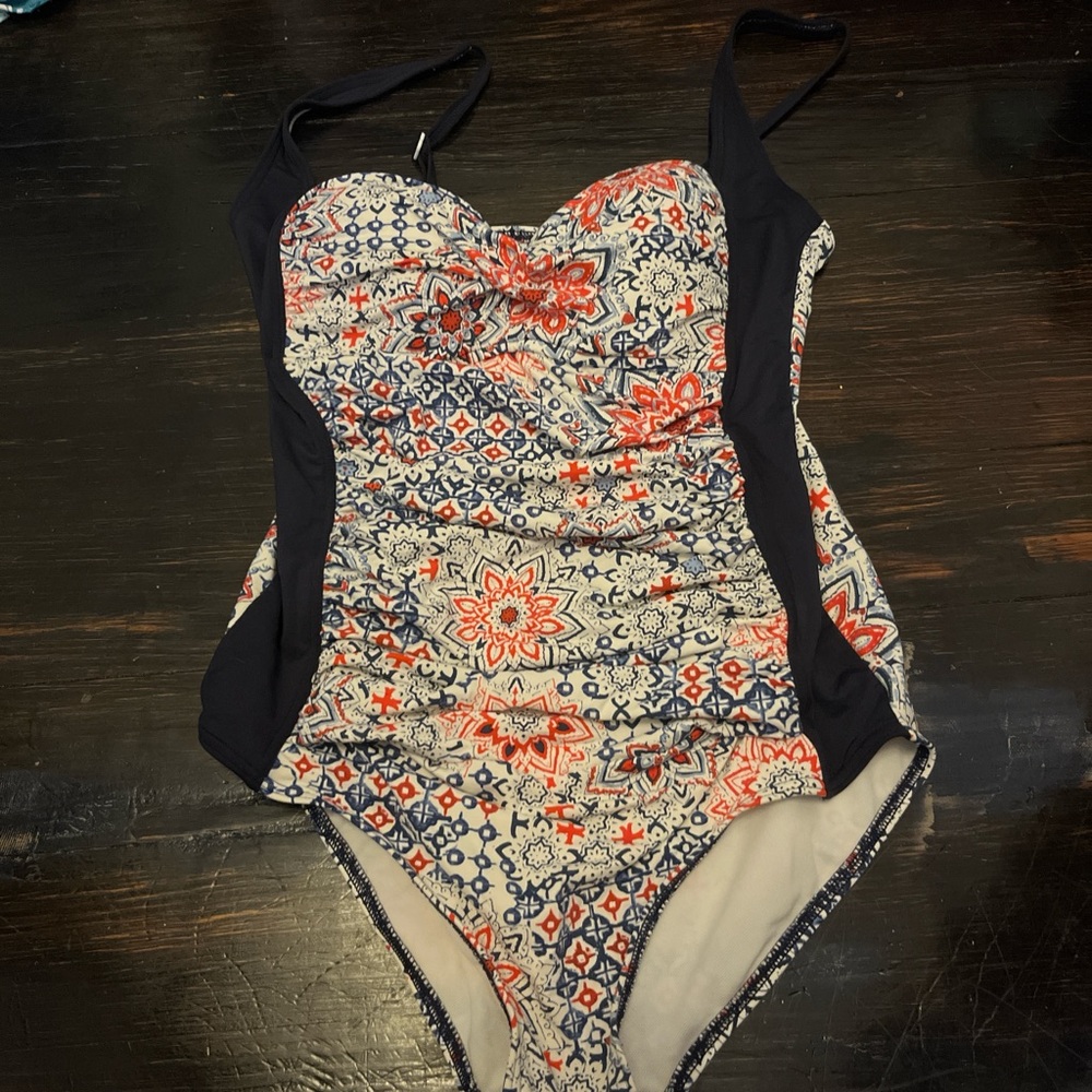 Elegant Floral Women's One Piece Swimsuit